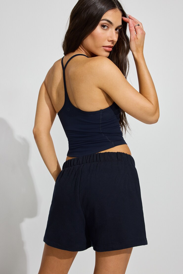SoftTerry High Rise 80's Shorts, Mariana Blue, large