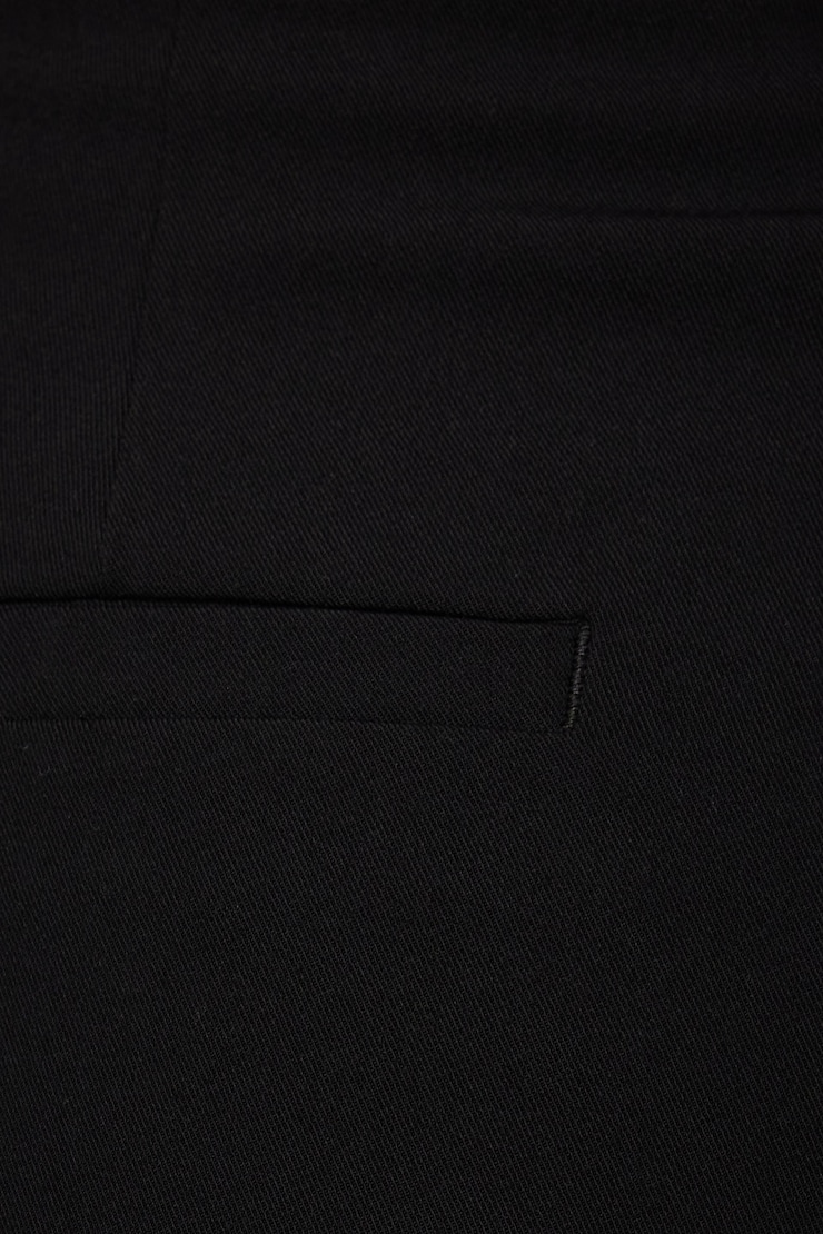 Pantalon cargo à jambe large Gemma Noir encre large