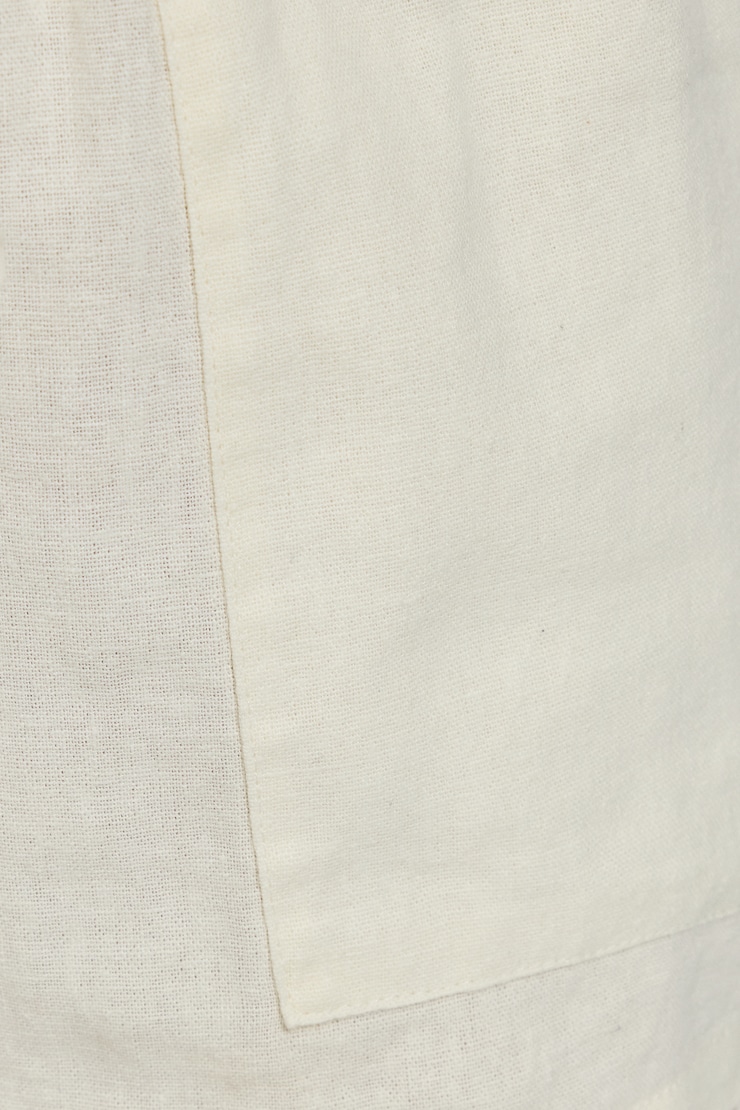 Lina Linen Shorts, Snow White, large
