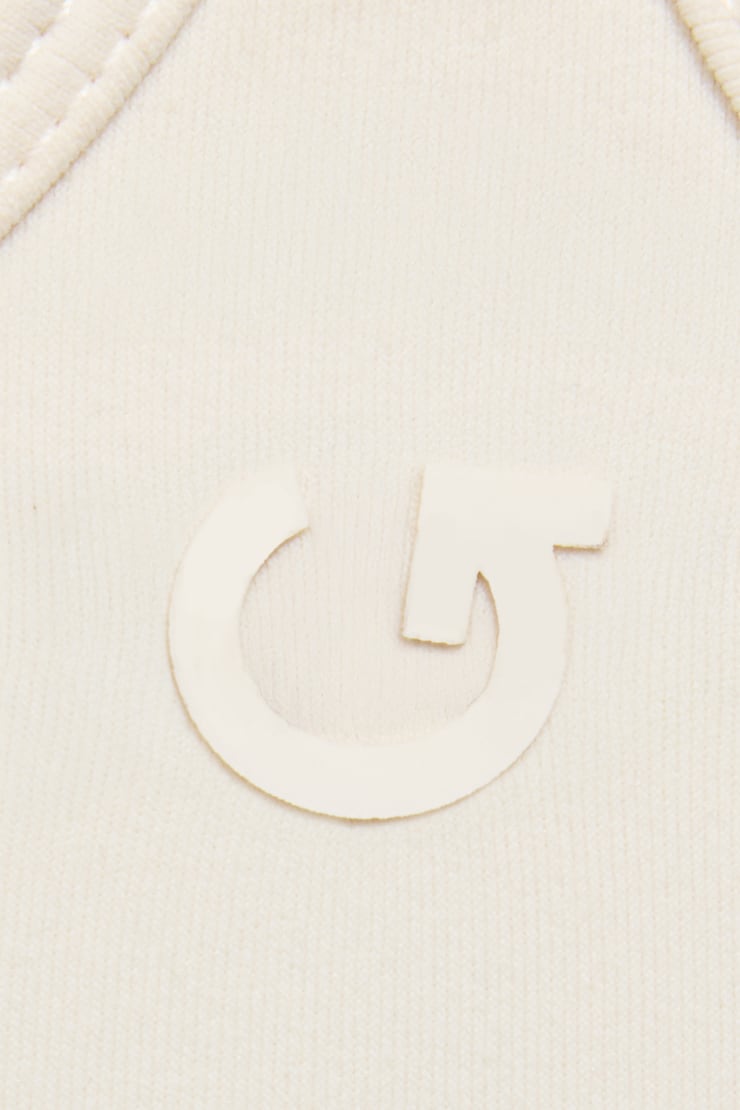 Active Y-Back Tank Top, Tofu Off-White, large