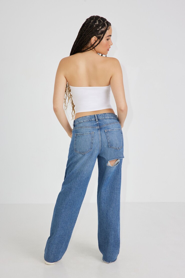 Slouchy Jean, Austen Blue, large