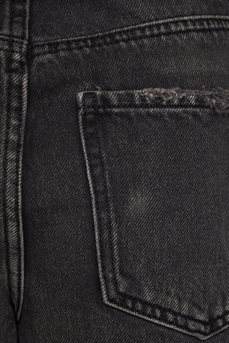 Justina Straight Denim Shorts