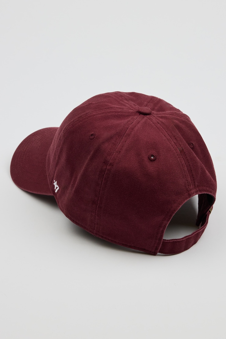 47 BRAND Clean Up Cap  - NY, Fig Fantasy Maroon/White, large