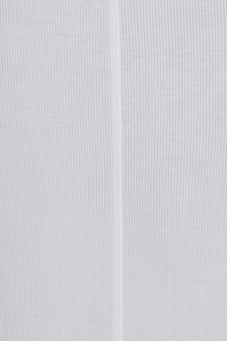 Billie Henley Long Sleeve Top, Bright White, large
