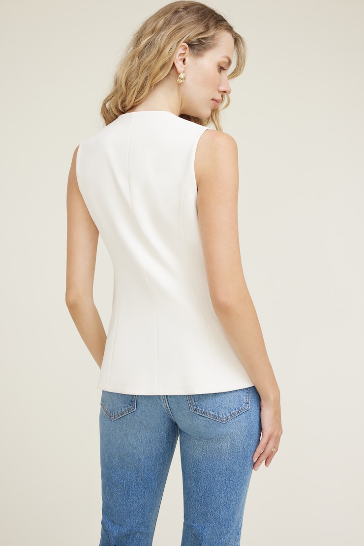 Longue veste ouverte