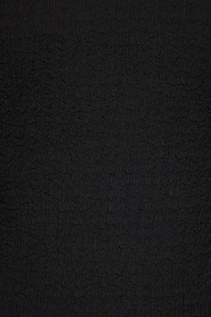Textured Fly Away Top Jet Black large
