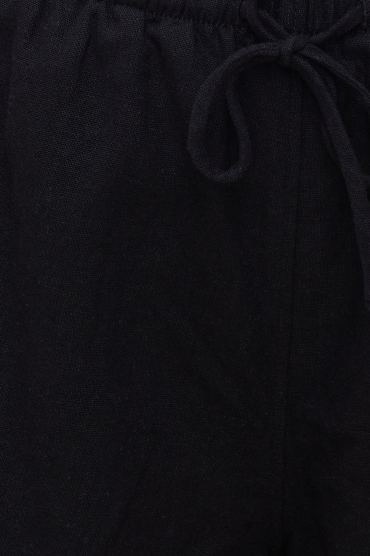 Linen High Rise Shorts