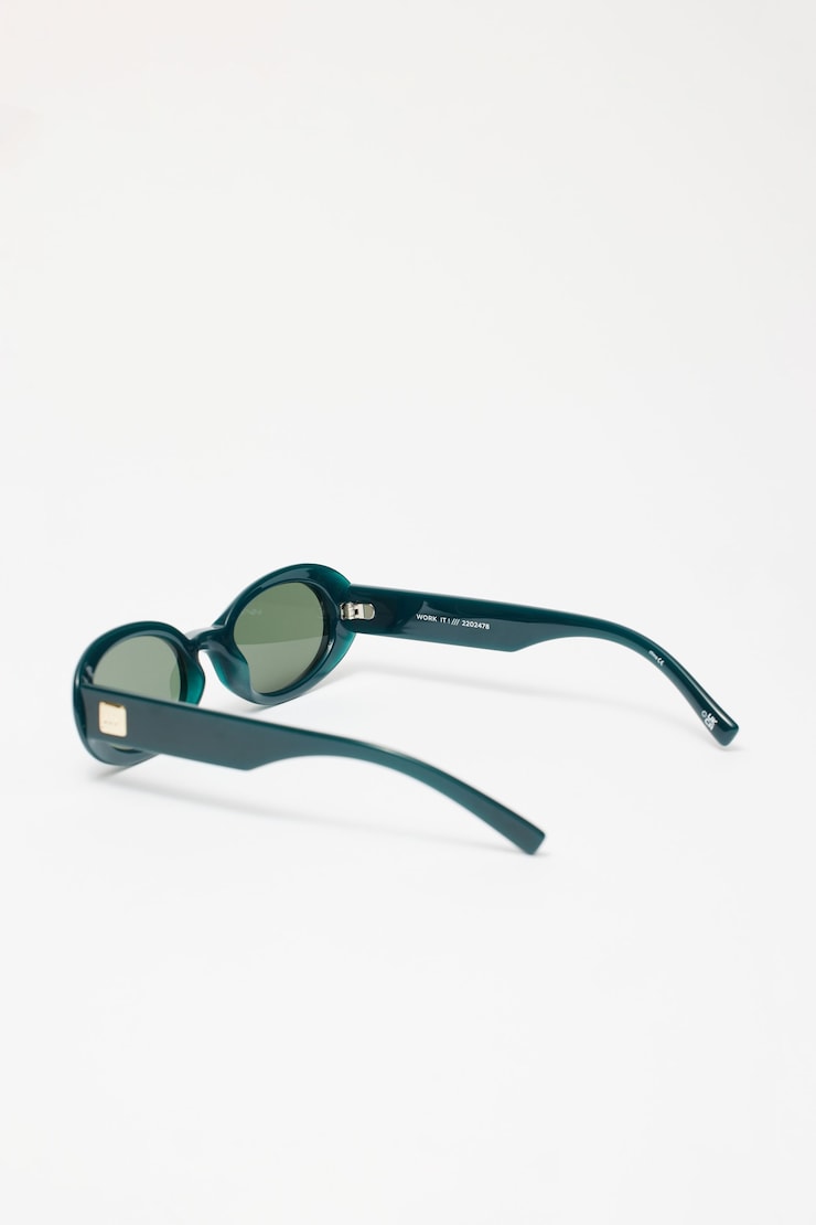 LE SPECS | Work It Sunglasses Emerald Green  large