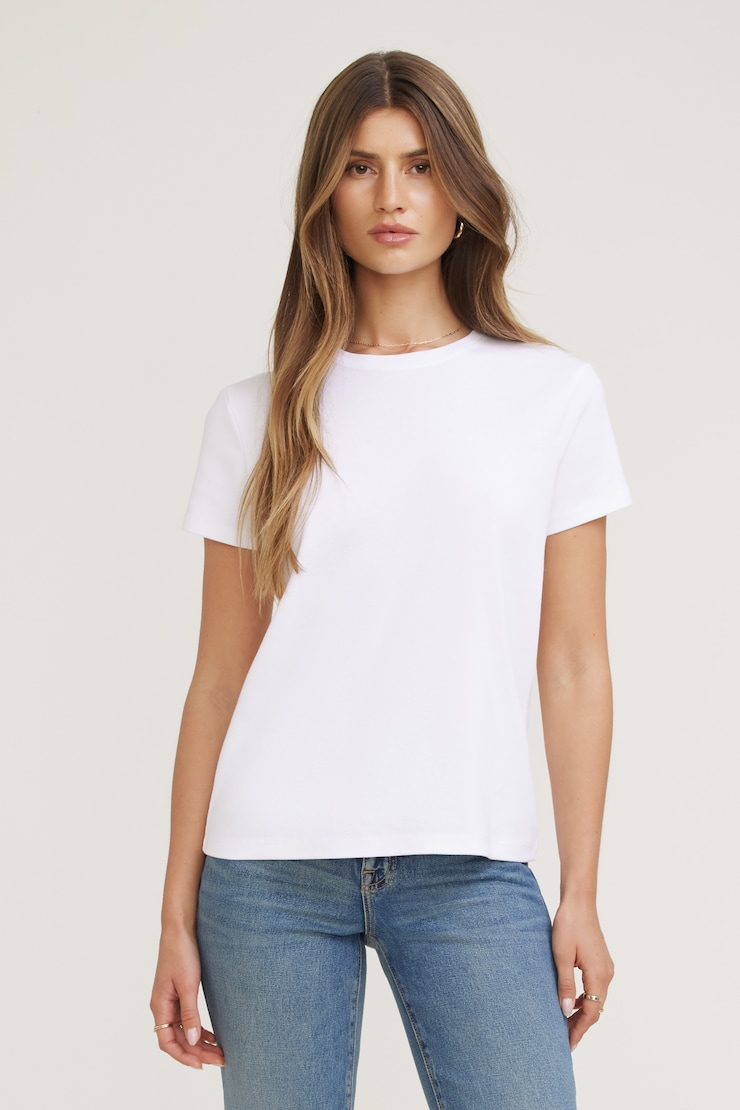 Emy Slim Cotton T Shirt
