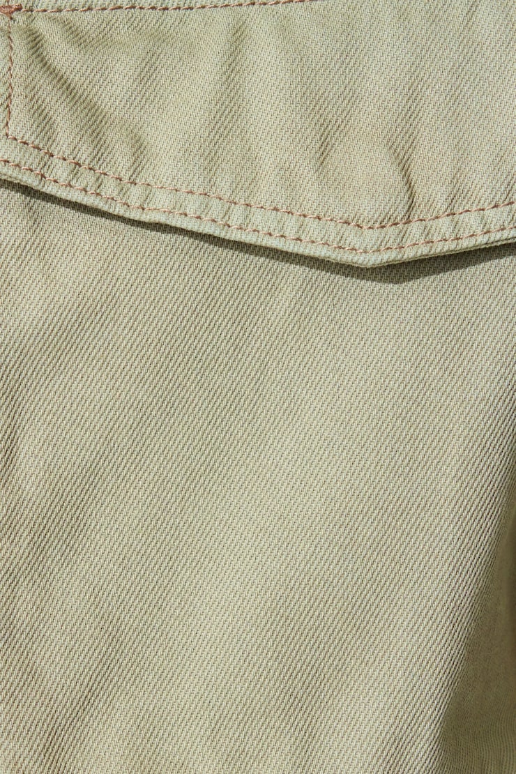 Crop Utility Jacket, Seagrass Green, large