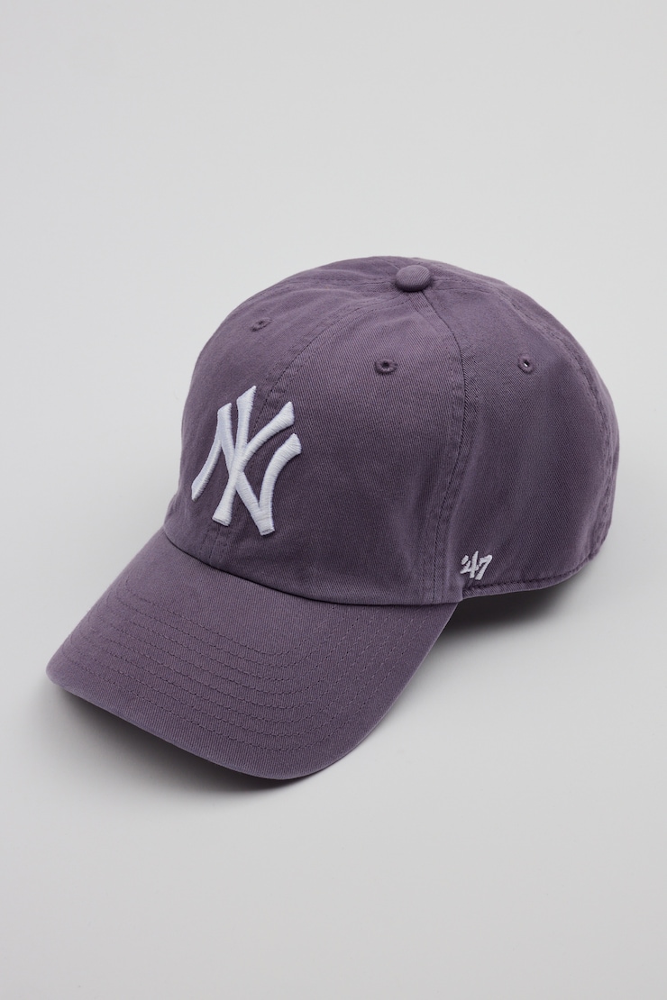 47 BRAND Clean Up Cap - NY, Iris Purple/White, large
