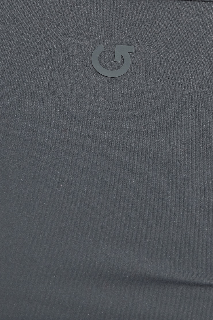 Active Plunge Bodysuit, Burnt Ash Grey, large
