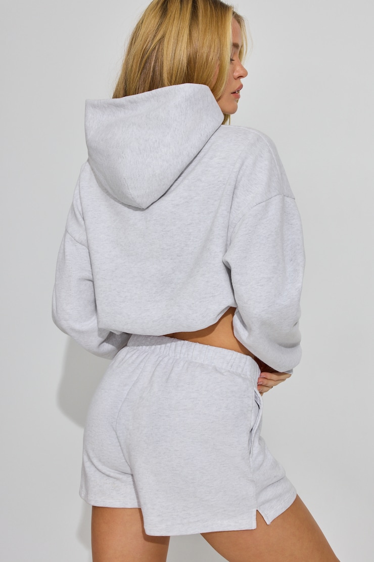 SoftTerry High Rise Shorts Gray | Garage