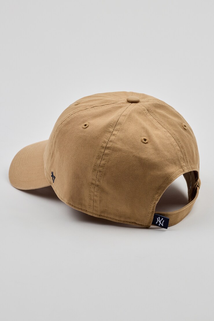 47 BRAND Clean Up Cap  - NY, Khaki/Navy, large