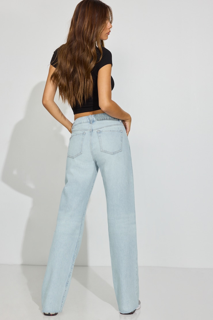 '90s Straight Jeans, Lena Blue, large