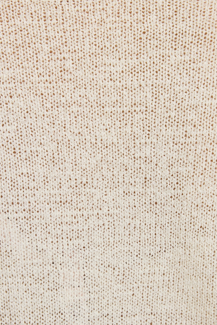 Yarn Crewneck Sweater, Sea Salt Off-White, large