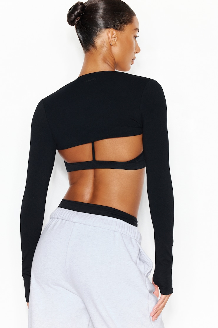 Active Shrug, Jet Black, large