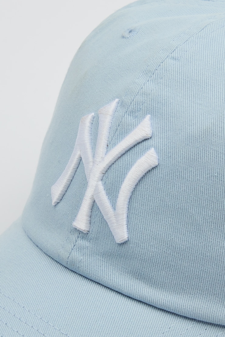 47 BRAND Clean Up Cap  - NY, Blue Flirt/White, large