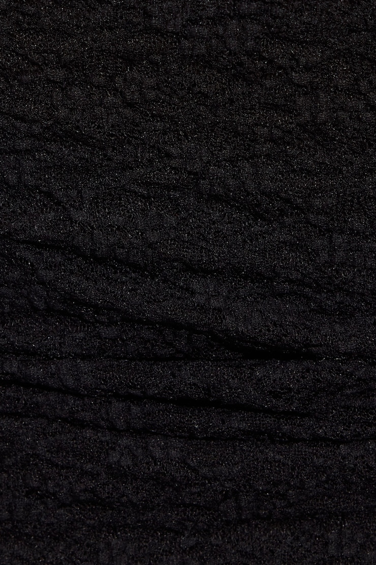 Lace Asymmetric Tube Top Black | Garage