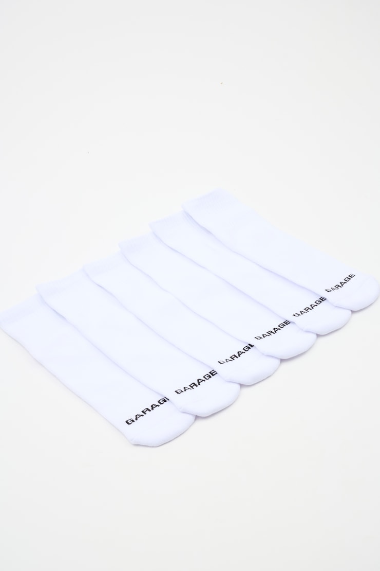 SoftCotton The Essential Socks - 3 Pack, Bright White, large