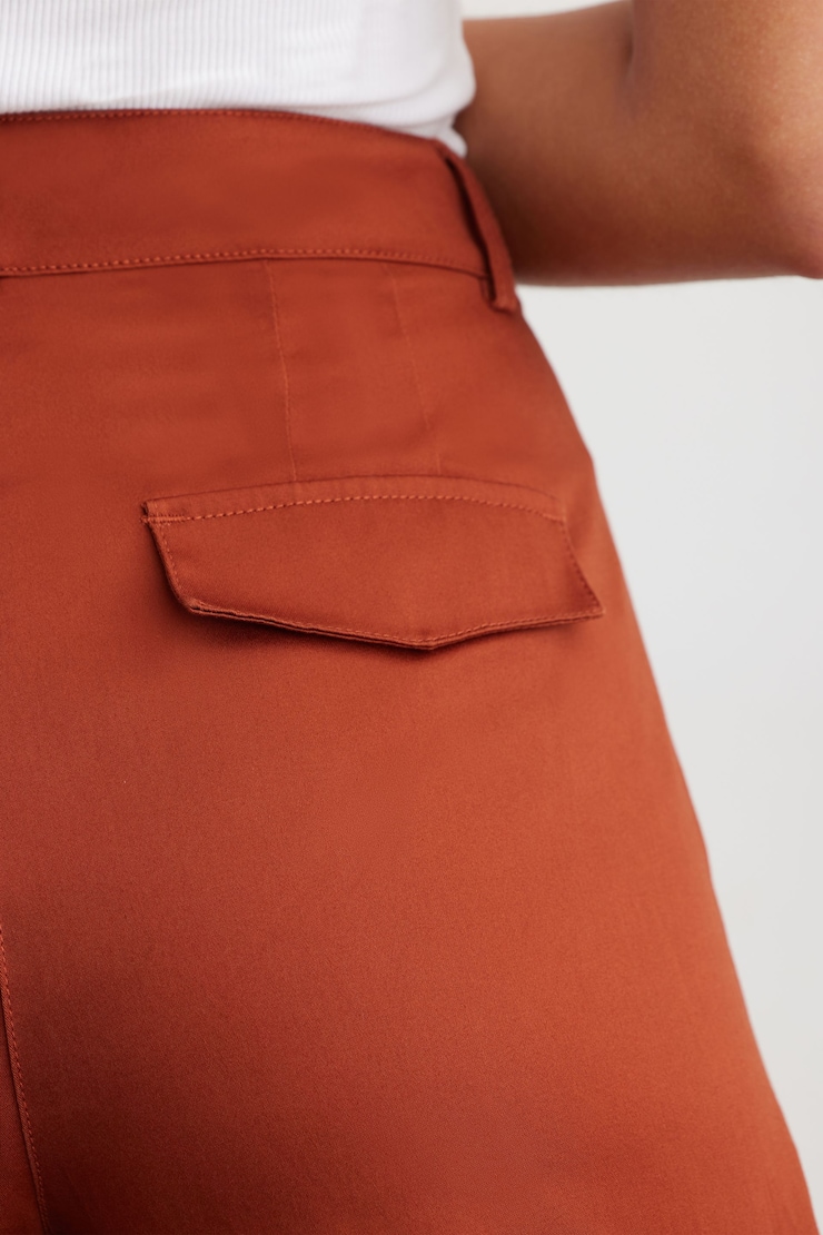 Utility Culotte Pant Orange Sequoia large