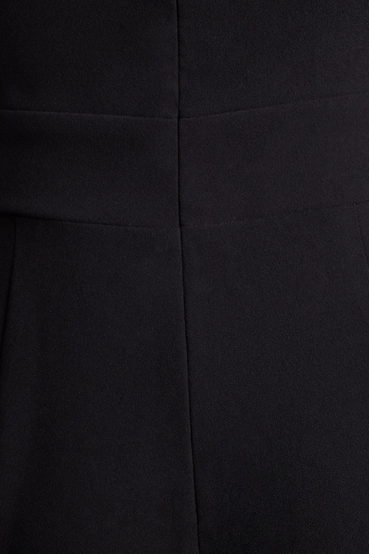 Halter Cut Out Jumpsuit Jet Black large