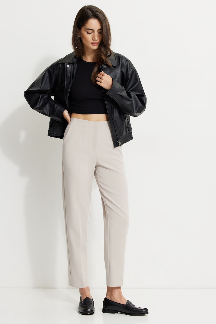 Emily Tailored Slim Ankle Pants