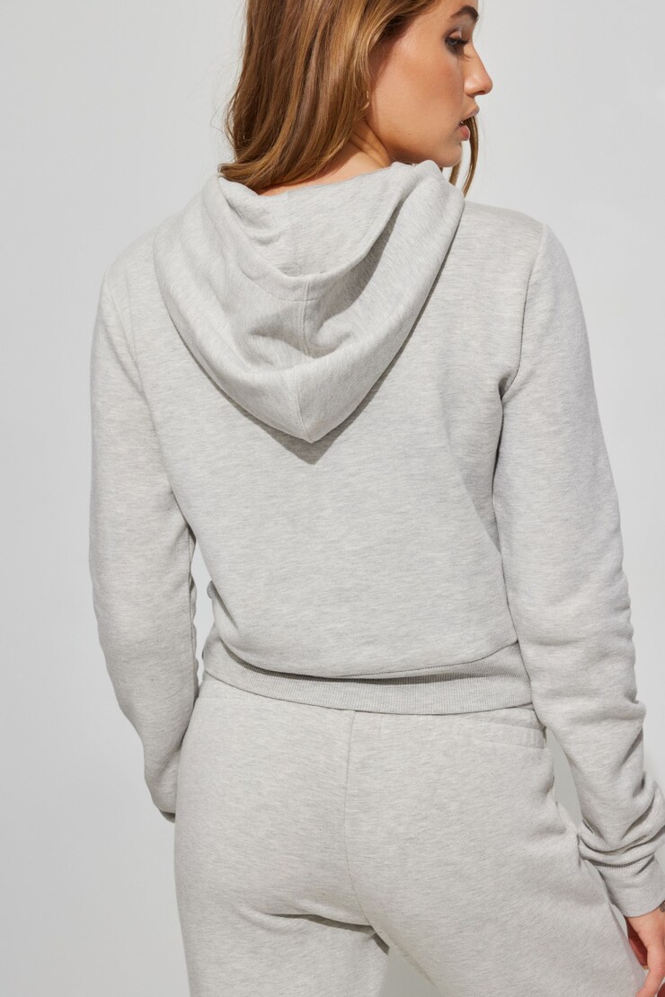 Snug Hoodie, Fall Grey Mix, large