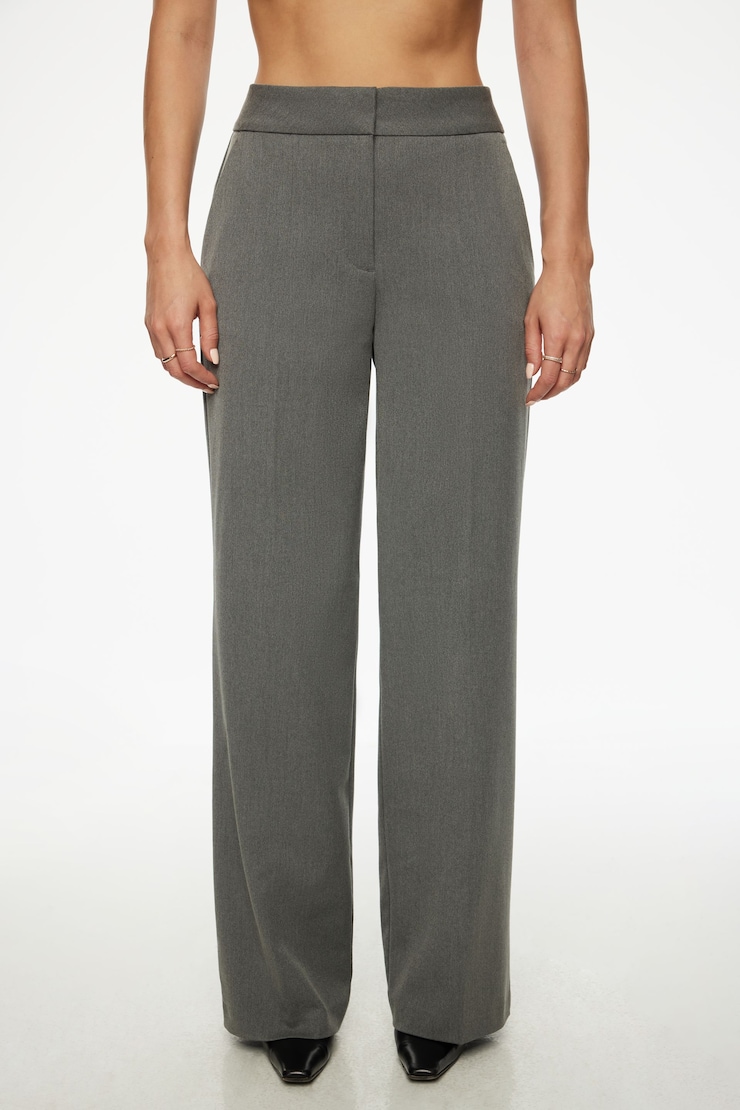 Yasmin Straight Leg Pants Grey large