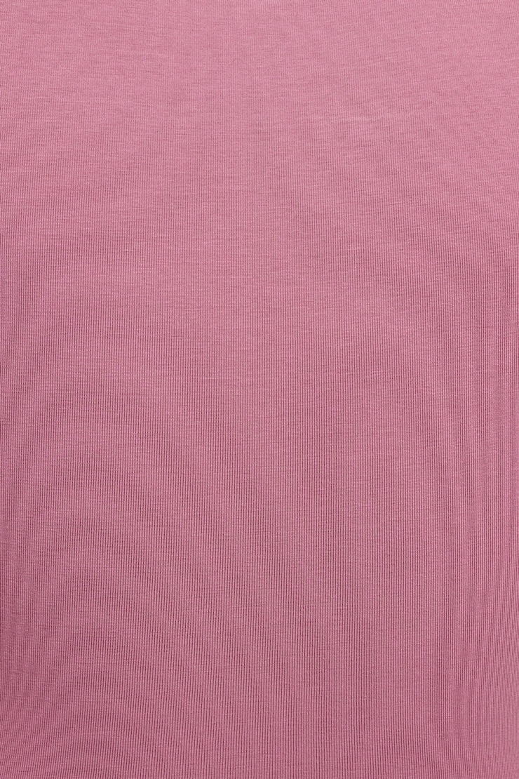 Portia Square Neckline T Shirt, Mellow Mauve, large
