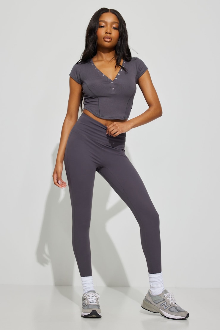 Clean Legging, Forged Iron Grey, large