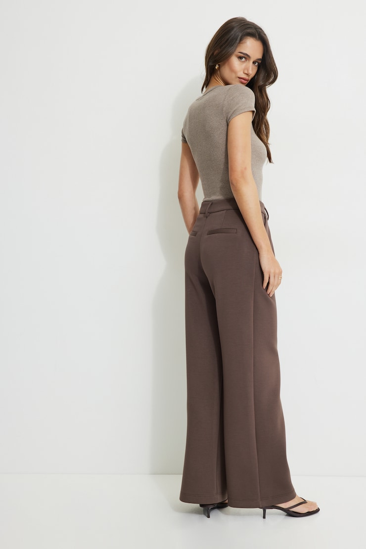 Alex Anywear Wide Leg Pants Truffle Brownie large