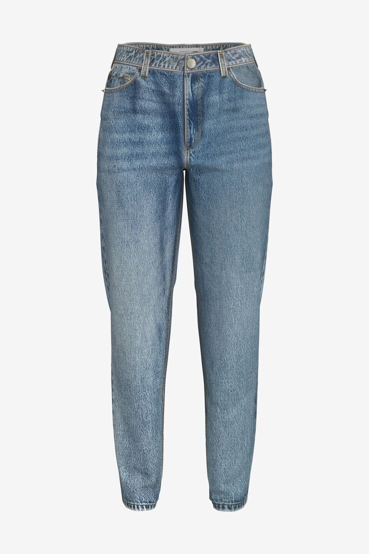 Claudia Mom Jeans Indigo Medium  large