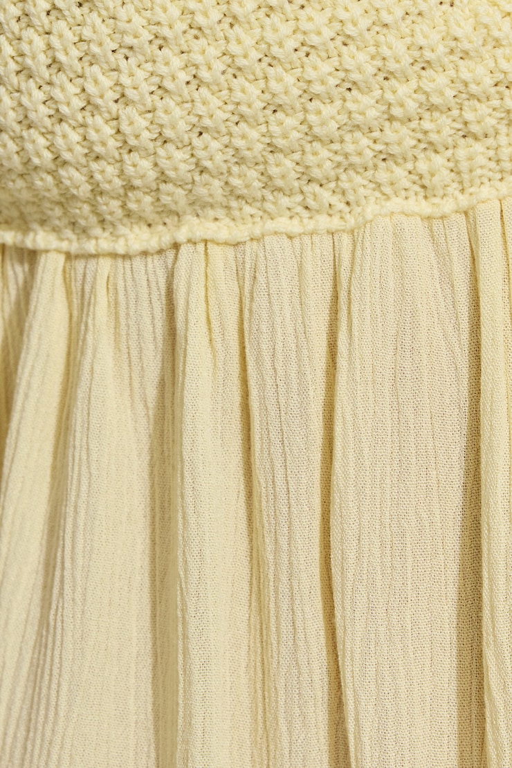 Mix Media Tank Top, Anise Flower Yellow, large