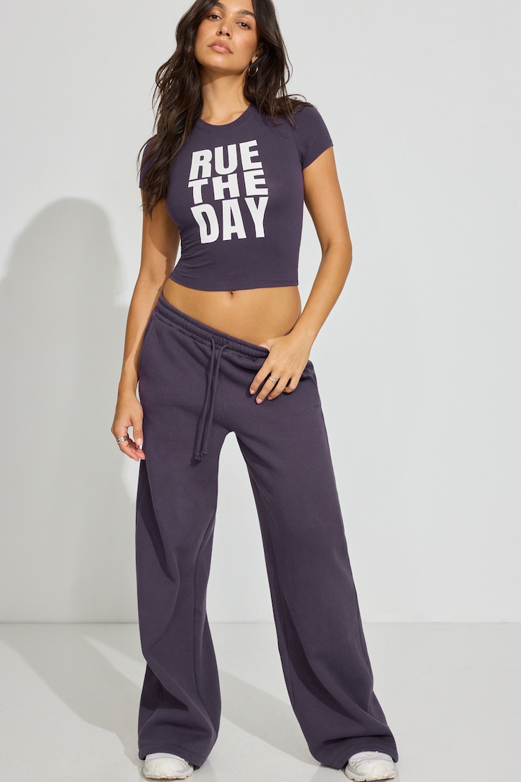 SuperSoft Cropped Crewneck T-Shirt