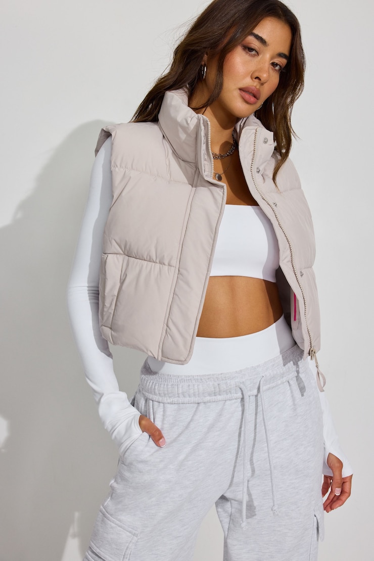 Mini Puff Vest 2.0, Soft Ivory, large