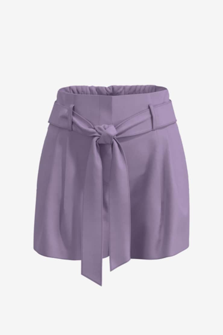 Milanda Paperbag Shorts Lavendula Purple large