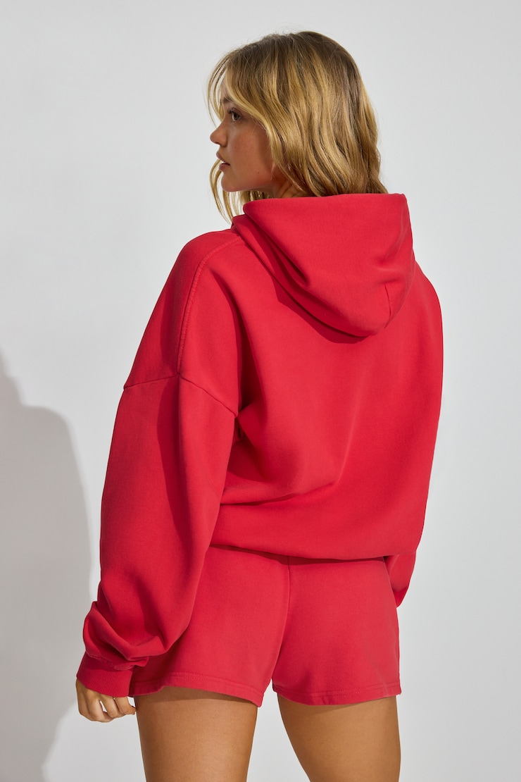 UltraFleece Hoodie Red | Garage