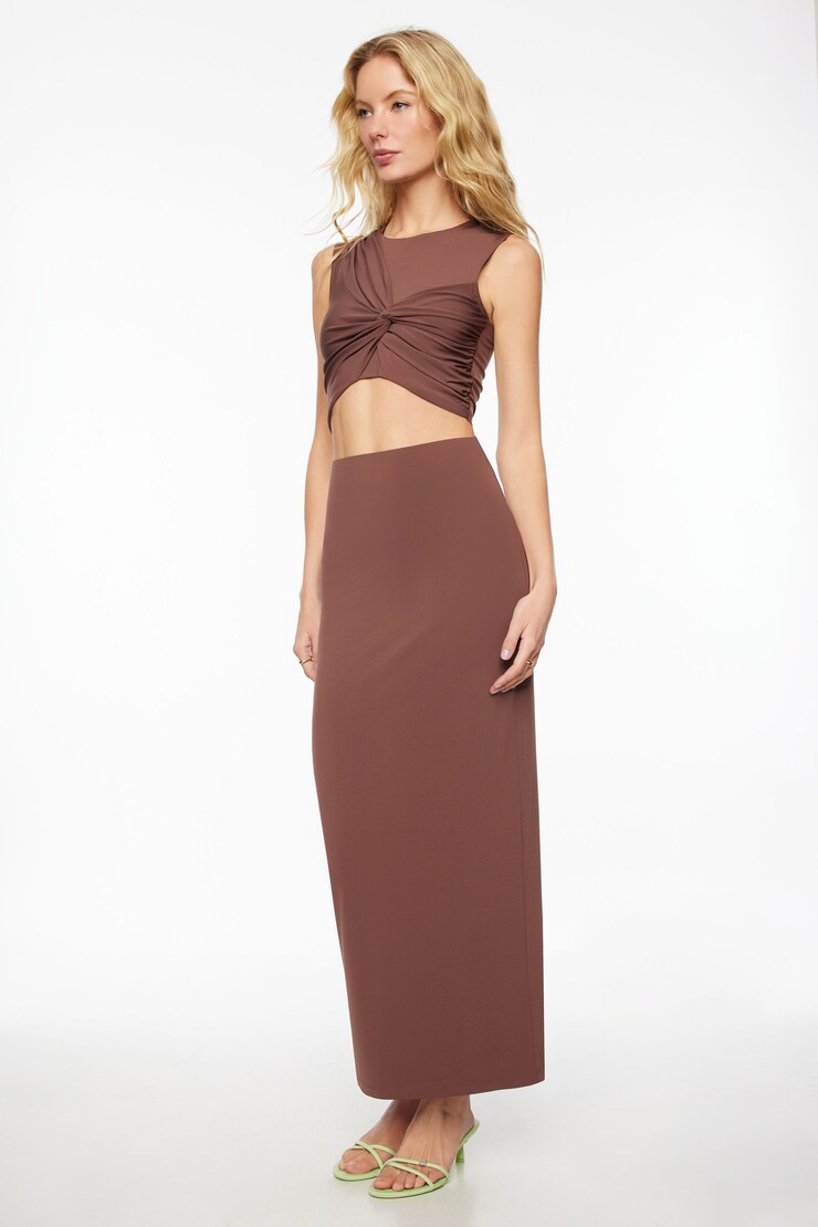 Arya Sculpt Maxi Skirt 