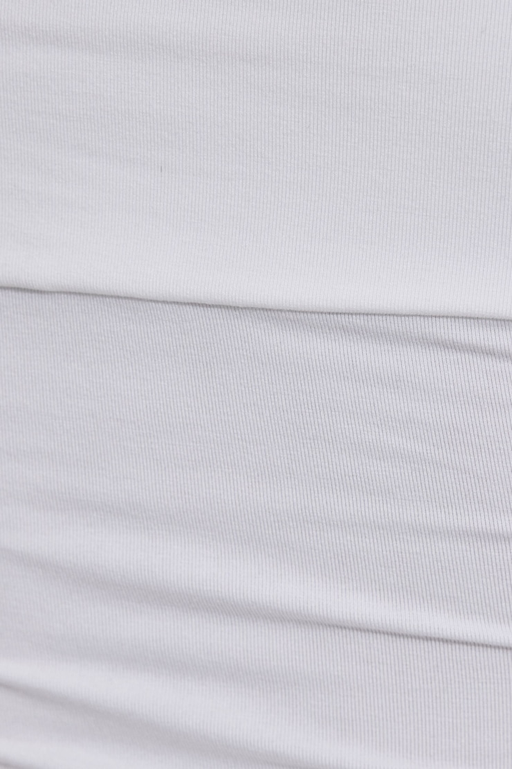 Twist Front Off Shoulder Top, Bright White, large