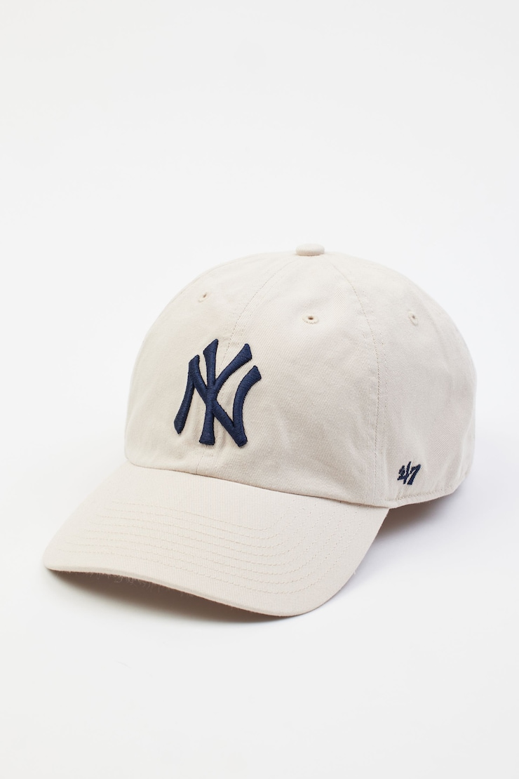 '47 Brand | New York Clean Up Cap Bone White / Navy large