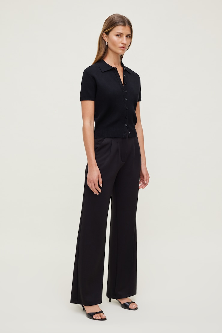 Alex Anywear Wide Leg Pants Jet Black large