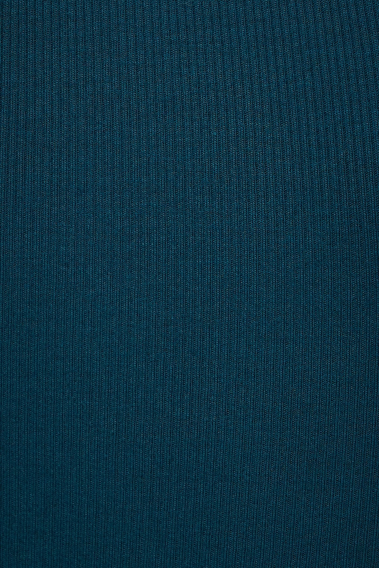 Pia Ribbed Tank Top Gibraltar Sea Blue large