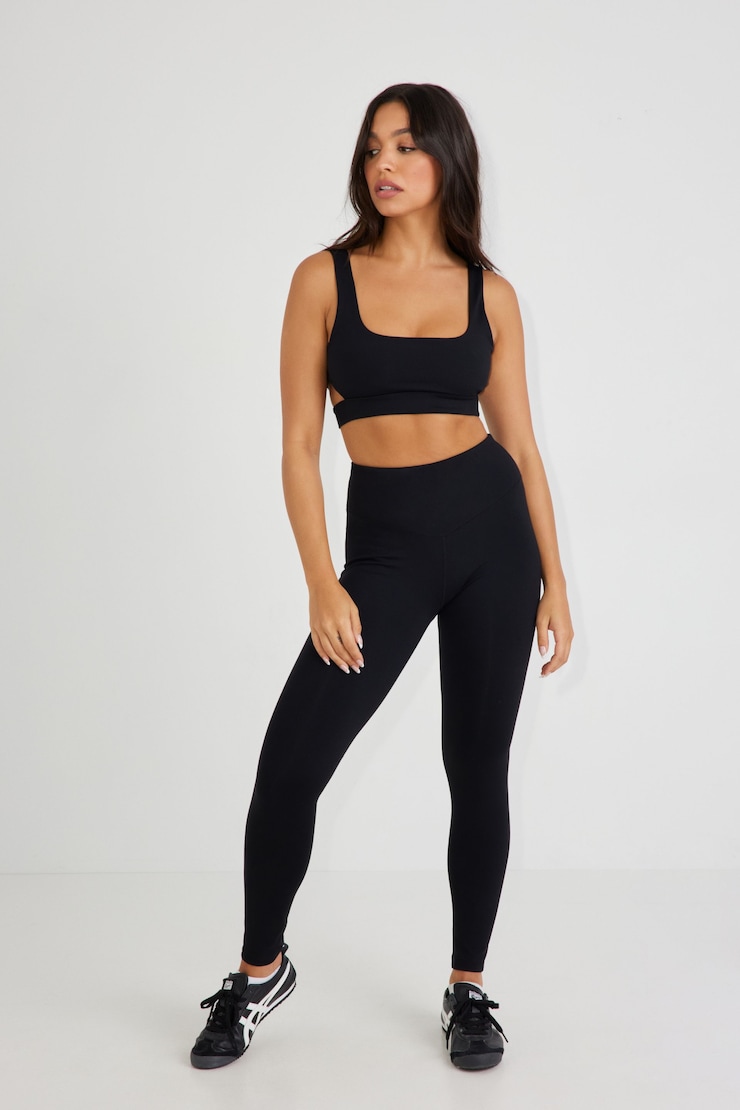 V-Legging, Jet Black, large