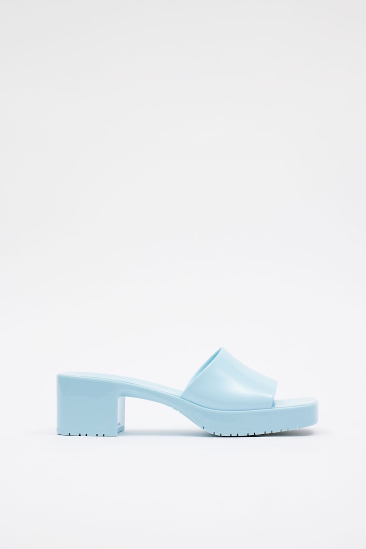 STEVE MADDEN Sandales à talons Harlin, Bleu poudre, large