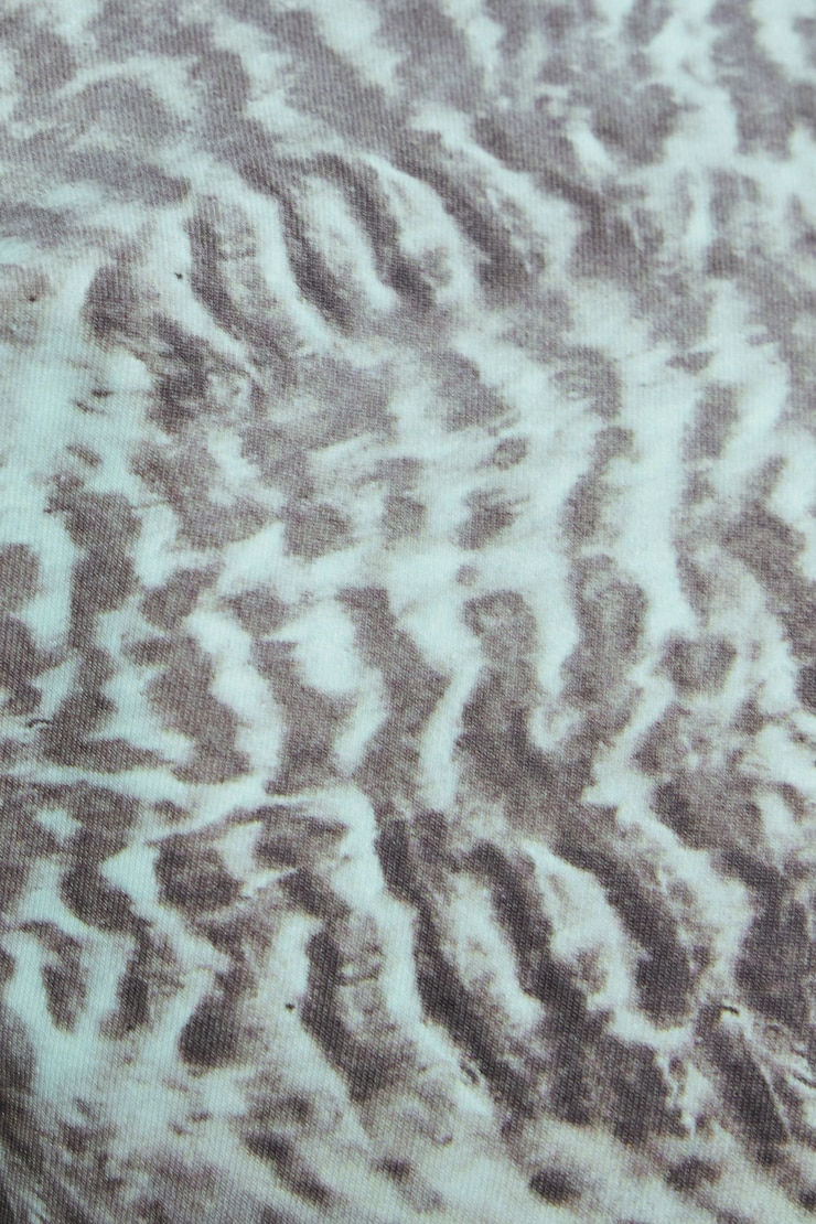 Ring Triangle Bikini Top, Feathered Abstract, large