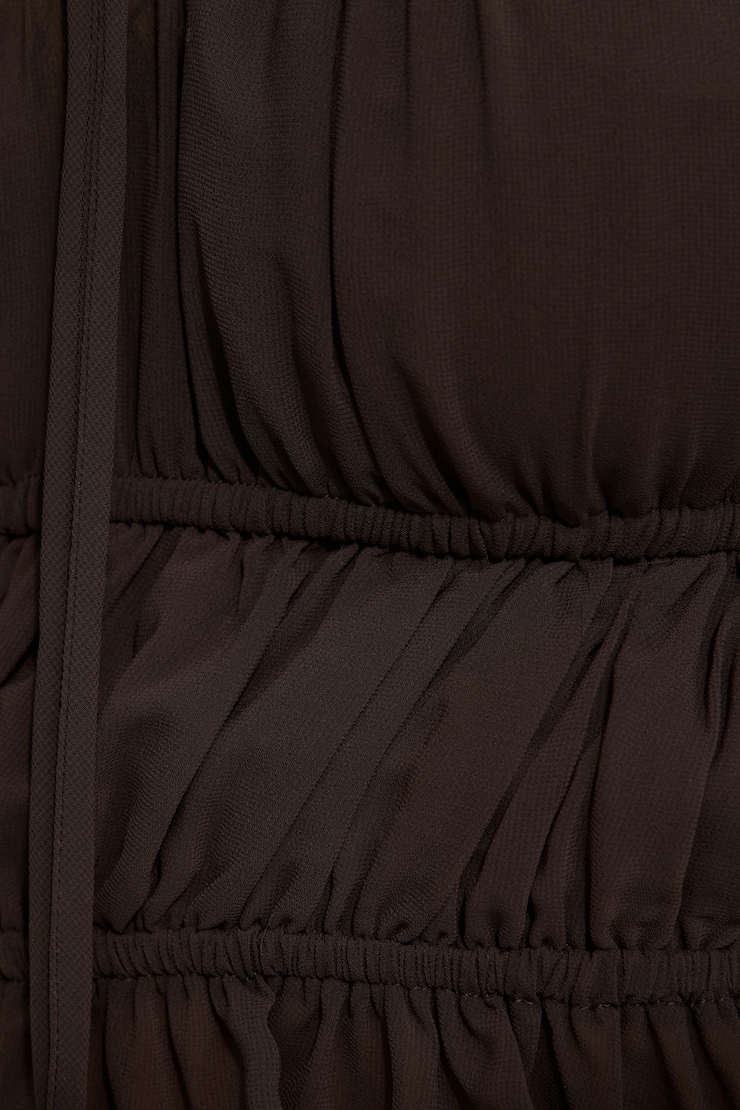 Marilena Front Tie Blouse Java large