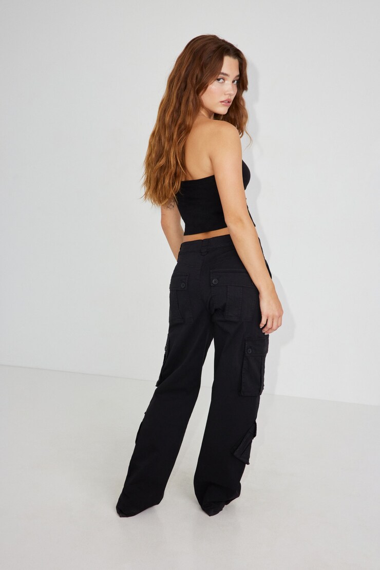 Marley Cargo Pant, Jet Black, large