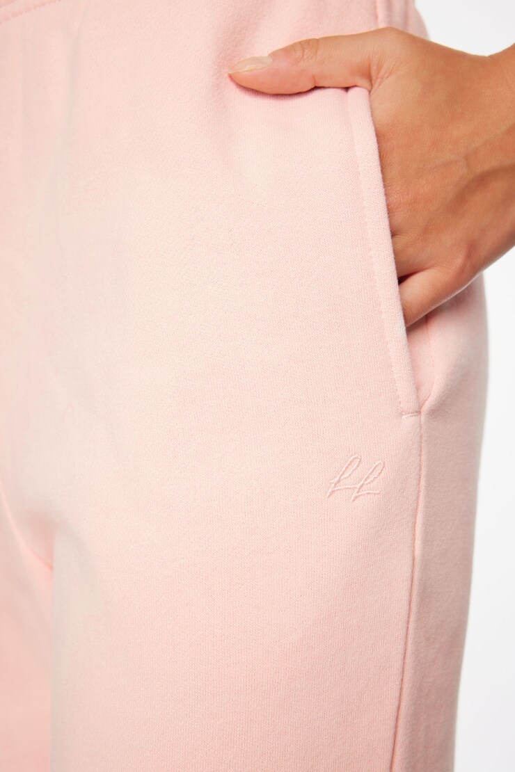 Fleece Jogger Pants Pink Blossom  large