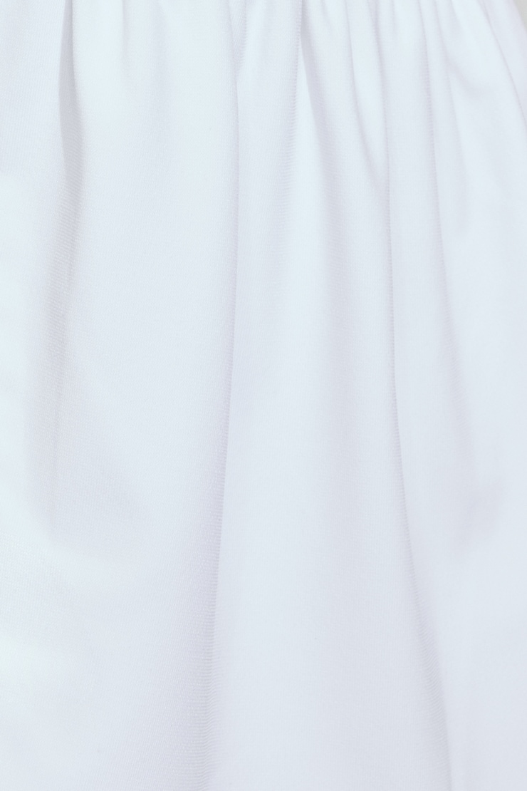 Halter Open Back Apron Top, Bright White, large